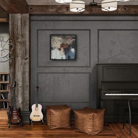 Евгений Бурцев (Картина, живопись - 
                  50 x 50 см) Капитуляция
