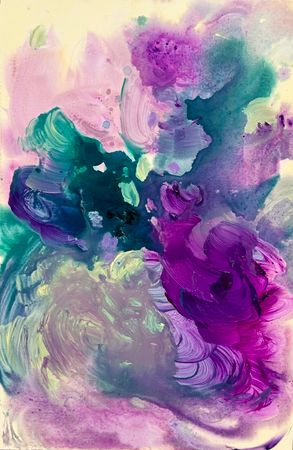 Валерия Гуляева (Картина, живопись - 
                  60 x 90 см) INFLORESCENCE