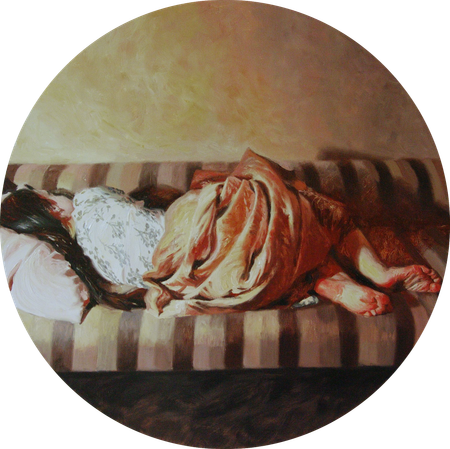Алан Хатагты (Картина, живопись - 
                  70 x 70 см) July morning