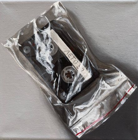 Татьяна Вафина (Картина, живопись - 
                  20 x 20 см) Лето’90