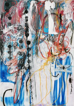 Ярослав Шеин (Картина, живопись - 
                  100 x 150 см) YS-dotdotdot