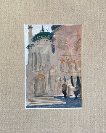 Алина Буглеева (Авторская графика - 
                  12 x 18 см) Стамбул