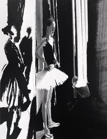 Вероника Федорцова (Графика печатная - 
                  50 x 70 см) Лист 1 из серии "Танцующие"