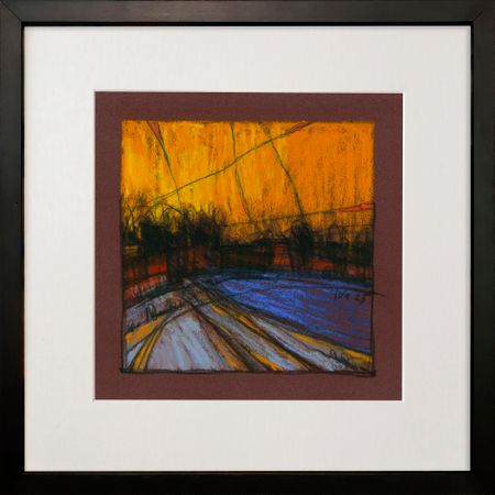 Татьяна Ивченкова (Авторская графика - 
                  32 x 32 см) Закат