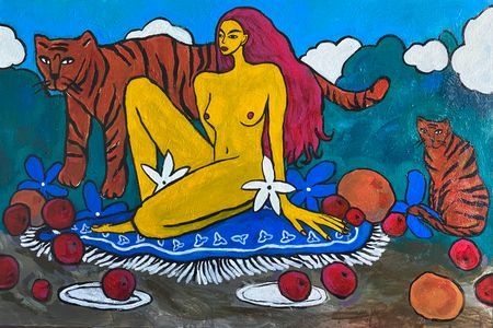 Анастасия Котова (Картина, живопись - 
                  90 x 60 см) Лилит