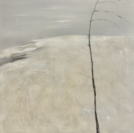 Анастасия Попова (Картина, живопись - 
                  80 x 80 см) Ветренная