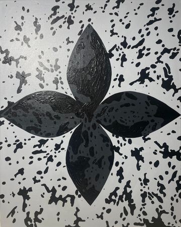 Виктория Никулочкина (Картина, живопись - 
                  40 x 50 см) Четырёхлистник