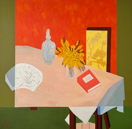Наташа Хегай (Картина, живопись - 
                  80 x 80 см) Still life