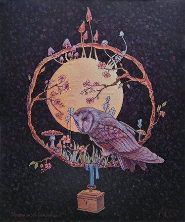 Александр Буданов (Картина, живопись - 
                  50 x 60 см) Утерянное Сокровище