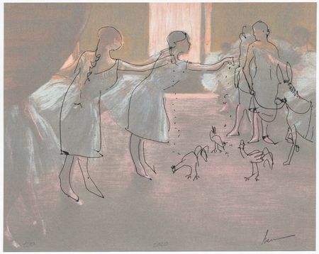 Анастасия Потемкина (Графика печатная - 
                  34 x 28 см) Без названия IV