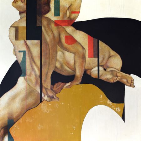 Ольга Рикун (Картина, живопись - 
                  100 x 100 см) Утопия