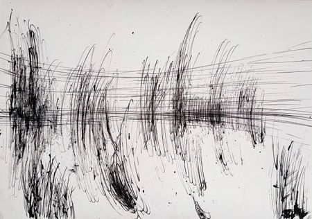 Маргарита Чигодайкина (Авторская графика - 
                  59.4 x 42 см) Абсолютное поле 4