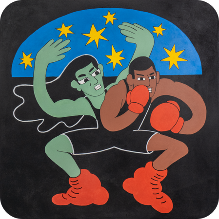 Илларион Кутузов (Картина, живопись - 
                  100 x 100 см) Сила сильных