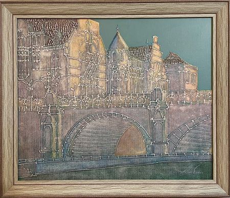 Алан Есенов (Картина, живопись - 
                  68 x 58 см) Утро