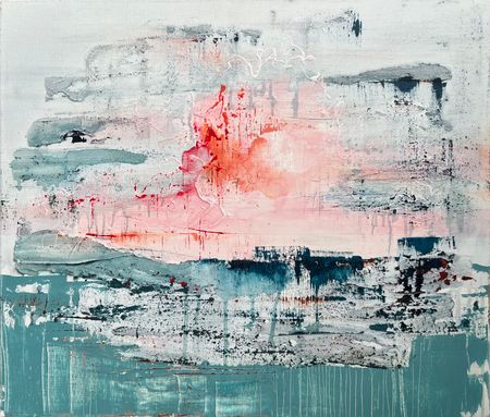 Катерина Горячева (Картина, живопись - 
                  70 x 60 см) Предрассветные грезы