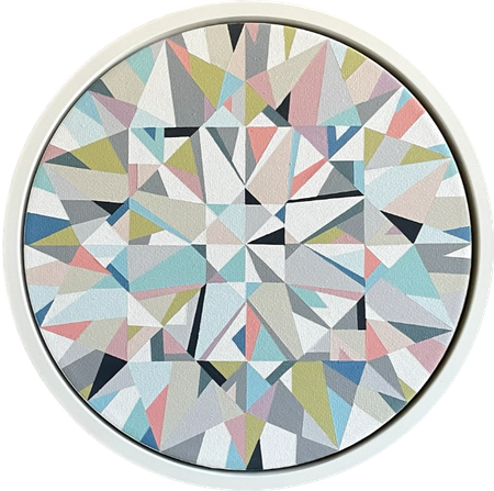Марина Астахова (Картина, живопись - 
                  44 x 44 см) Crystal 405
