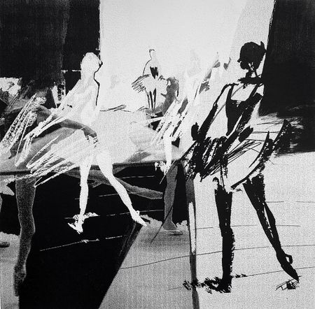 Вероника Федорцова (Графика печатная - 
                  53 x 73 см) Лист 3 из серии "Танцующие"