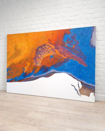 Алексей Слон (Картина, живопись - 
                  200 x 140 см) Летящий