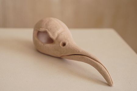 Лёша Да (Скульптура - 
                  27 x 8.5 см) Птичья раковина