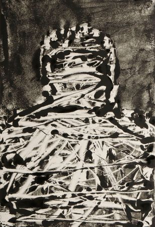 Дмитрий Василенко (Авторская графика - 
                  59 x 84 см) Иван Бездомный