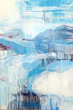 Кошукова Юлия (Картина, живопись - 
                  60 x 90 см) Фрагменты. Снежность