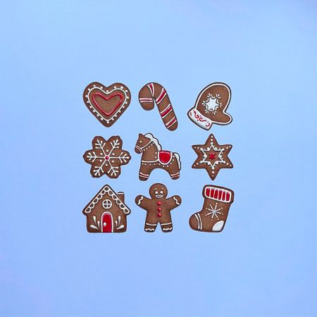 Ангелина Иванова (Картина, живопись - 
                  50 x 50 см) Имбирные печенья