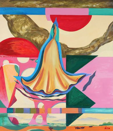 Нисо Атаханова (Картина, живопись - 
                  120 x 140 см) Ульрика колдовская