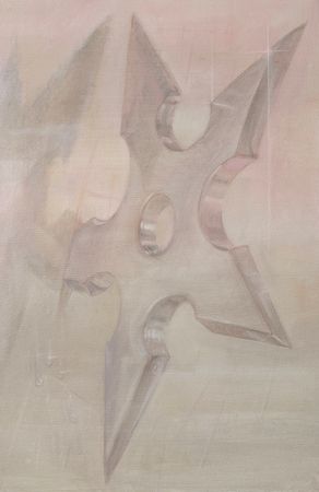 Ева Гец (Картина, живопись - 
                  40 x 60 см) Холодная сталь стала теплее