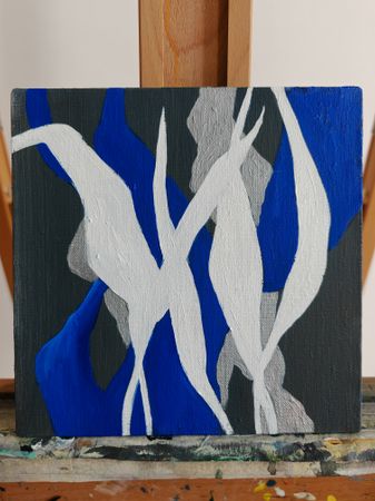 Ирина Петрова (Картина, живопись - 
                  20 x 20 см) Тени теней 1