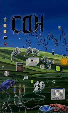 СВЕТ-ЛАНА (Картина, живопись - 
                  60 x 100 см) Сон