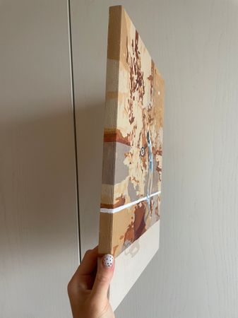 Виктория Никулочкина (Картина, живопись - 
                  30 x 40 см) Теннис