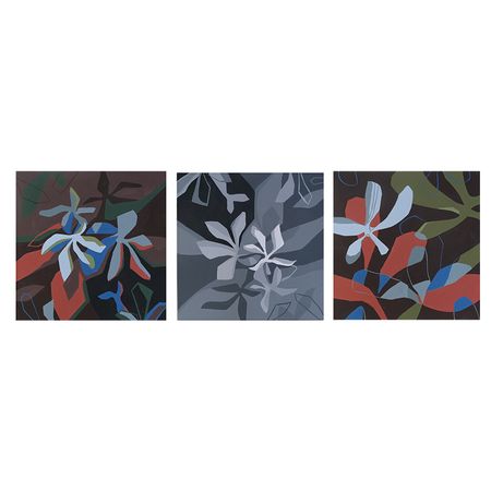 Рена Аверина (Картина, живопись - 
                  30 x 30 см) Триптих "Шеффлера" (Левая часть)
