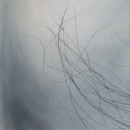 Юлия Агеносова (Картина, живопись - 
                  40 x 40 см) Травы райского сада №9