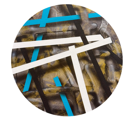 Александр Трунилов (Sasha Trun) (Картина, живопись - 
                  35 x 35 см) Mental notes Gold1