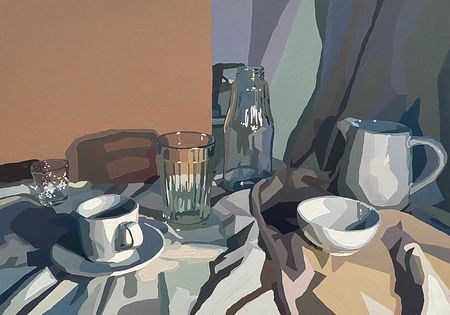 София Кесиду (Картина, живопись - 
                  70 x 50 см) 7TH.2
