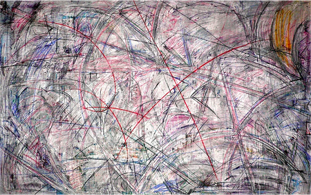 Виталий Копачев (Картина, живопись - 
                  250 x 160 см) Memory of walls