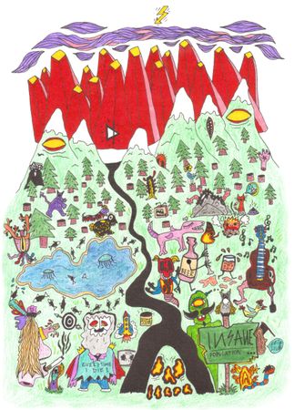 Никита Дорофеев (Dorothy Insane) (Графика цифровая (принты) - 
                  30 x 42 см) Path 2 Insane