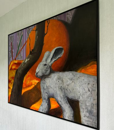 Лариса Шелиховская (Авторская графика - 
                  80 x 60 см) Колобок