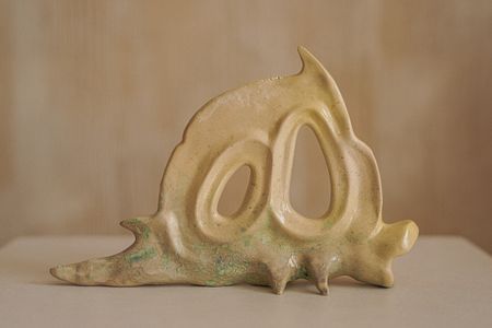 Лёша Да (Скульптура - 
                  25 x 16 см) Спинозавр