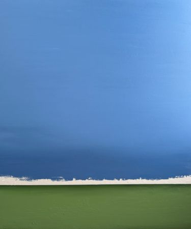 Валентина Егорова (Картина, живопись - 
                  100 x 150 см) Я слышу тишину
