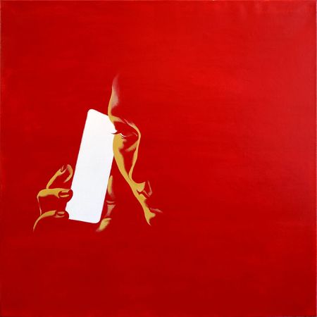 София Ялалова (Картина, живопись - 
                  100 x 100 см) Call