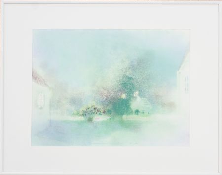 Павел Дибров (Авторская графика - 
                  50.5 x 40.5 см) Сад