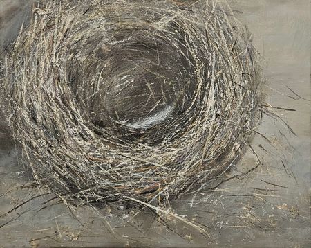Людмила Пономарева (Картина, живопись - 
                  50 x 40 см) Гнездо #3
