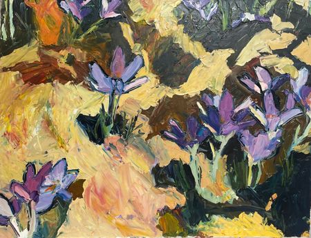 Валентин Шунков (Картина, живопись - 
                  90 x 70 см) Шафран