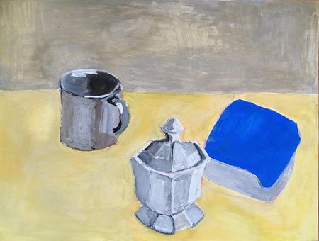 Антон Яковлев (Авторская графика - 
                  28 x 23 см) Кухонный натюрморт