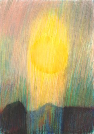 Олег Агафонов (Авторская графика - 
                  14.5 x 20.5 см) Сияние