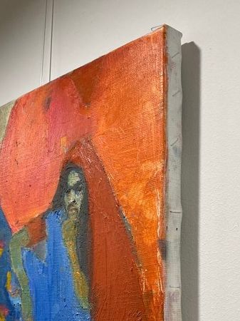 Мария Волкова (Картина, живопись - 
                  30 x 30 см) Индия