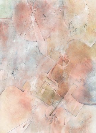 Ася Багаева (Авторская графика - 
                  53.5 x 74 см) Проход