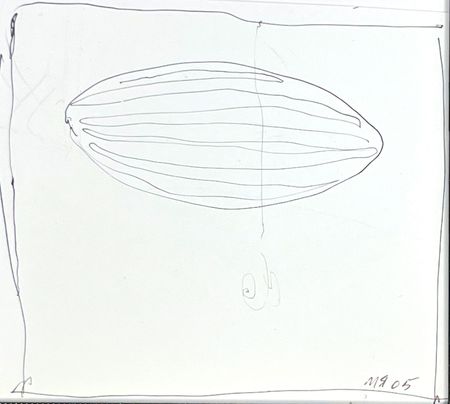 Марсель Ялалов (Авторская графика - 
                  22 x 22 см) Дыня