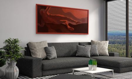 Татьяна Казанцева melkravt (Картина, живопись - 
                  135 x 90 см) Погружение